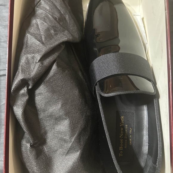 To Boot New York • Men's Perry Patent Slip On Formal Loafers - Picture 8 of 10